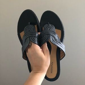 Black sandals